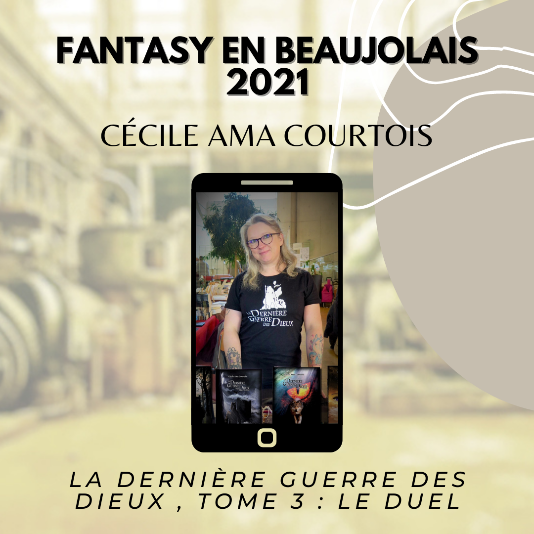 Rencontrez Cécile AMA COURTOIS au Fantasy en Beaujolais 2021
